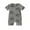 Z18-Grey, variant on Weebloom Baby Boy Pajamas,Infant Children Cartoon Short Sleeve Cute Animals Jumpsuit Clothes Nightwear Baby Boy Romper,0-3 Months