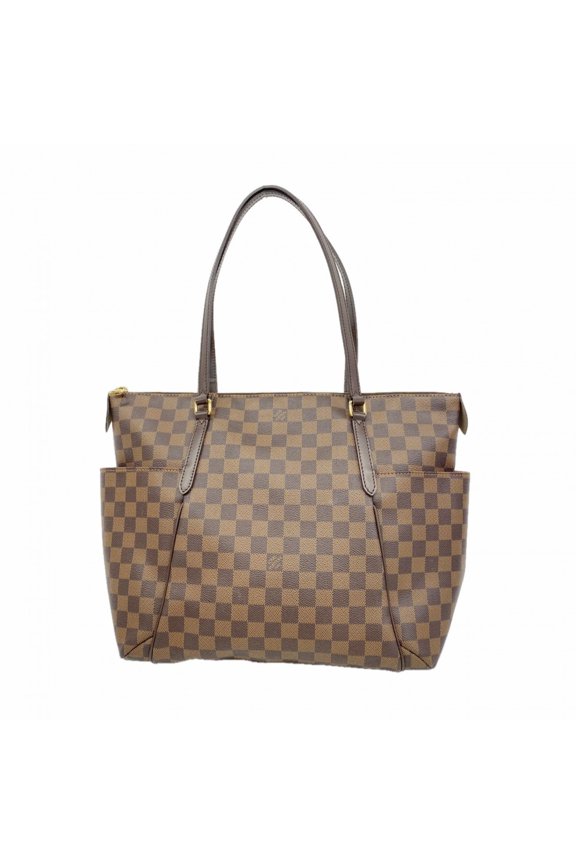Pre-Owned Louis Vuitton Damier Totally MM Tote Bag N41281 Ebene (Women's)