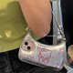 thumbnail image 3 of Hello Kittys-funda protectora para teléfono móvil, carcasa con correas de bolso para Iphone 14, 13, 12, 11 Pro Max, Ins Y2K, Kawaii, 3 of 4