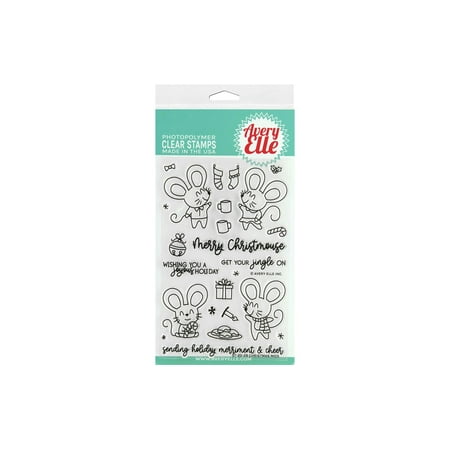 UPC: 0811568028937 | Avery Elle Clear Stamp Christmas Mice