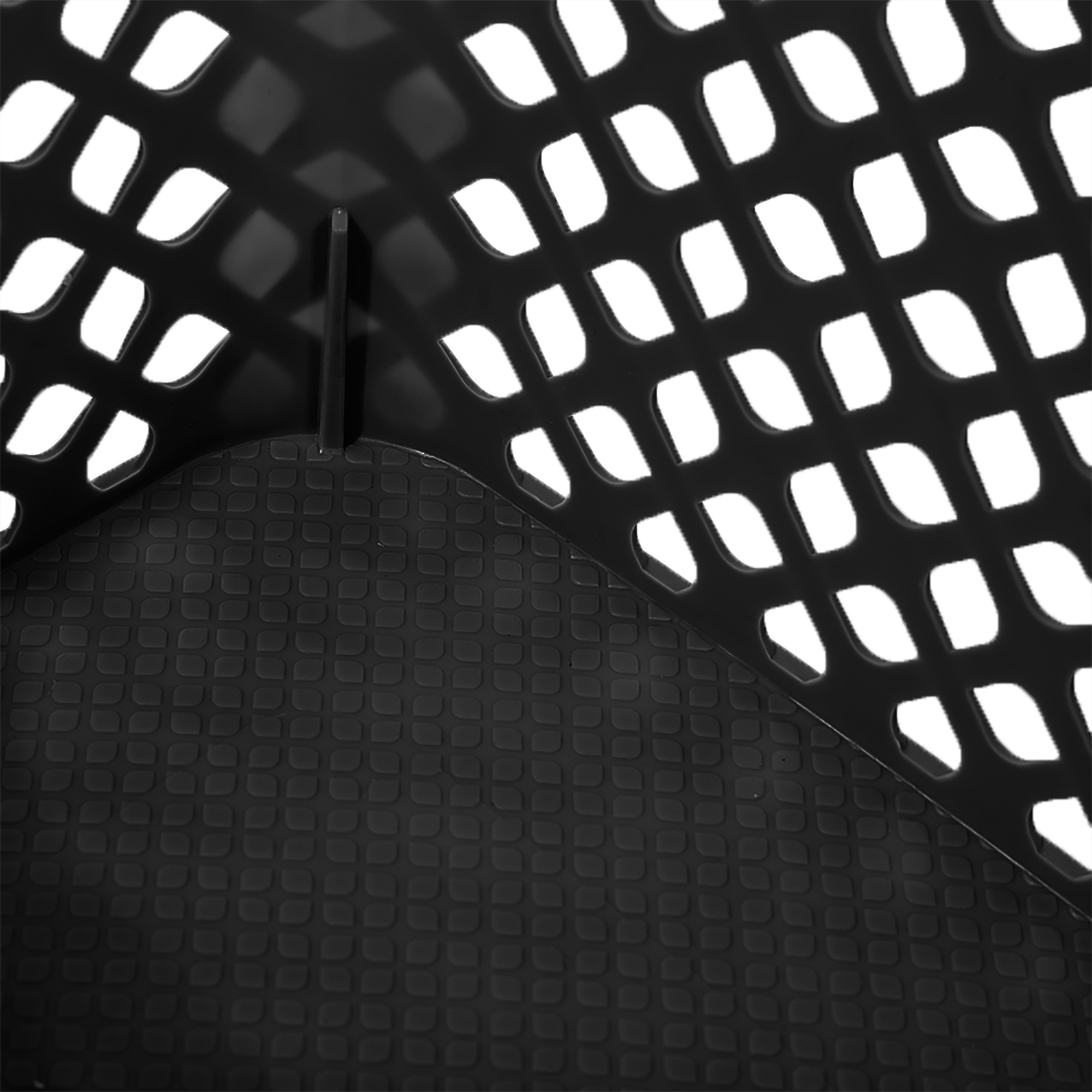 Cube Deco Basket Black, Pack of 4
