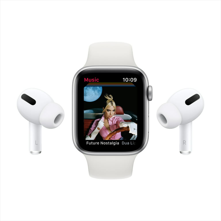 Underskrift Blæse Tranquility Apple Watch Series 6 GPS + Cellular, 44mm Gold Stainless Steel Case with  Cyprus Green Sport Band - Regular - Walmart.com