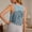 Light Blue, variant on Women's Tanks Lightweight Yoga Cover Up Sleeveless Top for Everyday Workouts and Casual Wear White M