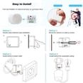thumbnail image 3 of Wireless Light Switch, 10A Relay Receiver Controller, Easy Installation, for Lighting up to 1500W, 3 of 5