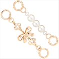 thumbnail image 1 of 2 Piezas de Cadena Extensora de Bolso con Lazo Dorado, Extensoras de Perlas de Metal, Correa de Bolso de Repuesto con de Lazo, para Carteras, Bolsos, 1 of 5