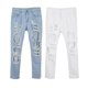 thumbnail image 3 of de Mezclilla Estirable Bottom Lápiz Mujeres Piernas Rectas Casuales Suaves Adelgazador METRO Salvador Pantalones vaqueros de mujer, 3 of 10