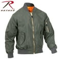 thumbnail image 2 of Rothco Lightweight MA-1 Flight Jacket - Sage Green, 2 of 2