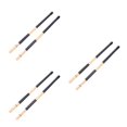 thumbnail image 6 of Hemoton 3 Pairs Wooden Rods Jazz Drum Sticks Drumsticks Percussion Instruments Accessories for Drum (Black), 6 of 8