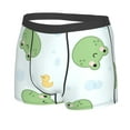 thumbnail image 2 of Kll Kawaii Frogs Men'S Cotton Boxer Briefs Underwear-Small, 2 of 9