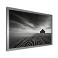 thumbnail image 3 of Designart "Country Charm Of The Black And White Barn" Barn Picture Framed Canvas Prints, 3 of 5