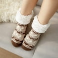 thumbnail image 6 of EQWLJWE Christmas Women Cotton Socks Print Thicker Anti-slip Floor Socks Carpet Socks Women's Socks Holiday Clearance, 6 of 7