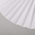 thumbnail image 4 of Minkissy Fabric Wrapped Lampshade White Iron Rotatable Pleated 1Set Study Friends, 4 of 5
