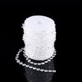 thumbnail image 6 of Qiilu 99 Ft Acrylic Clear  Garland Strands Crystal Beads By The Roll For Home Christmas Decoration Wedding Decorations, 6 of 6