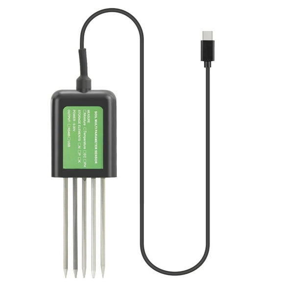 7 In 1 Soil Tester With Mobile Application For Precise Temperature Moisture Analysis In Gardening Farming