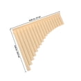 thumbnail image 2 of SOPOTUTU 32Pack Traditional Design Ivory Panpipe Pan Flute for Musical Instrument Performance, 2 of 7