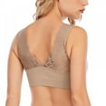 thumbnail image 4 of KEINXS Wuffmeow Women Sexy Lace Bras Push Up Padded Bra V Neck Seamless Comfortable Bralette, 4 of 8