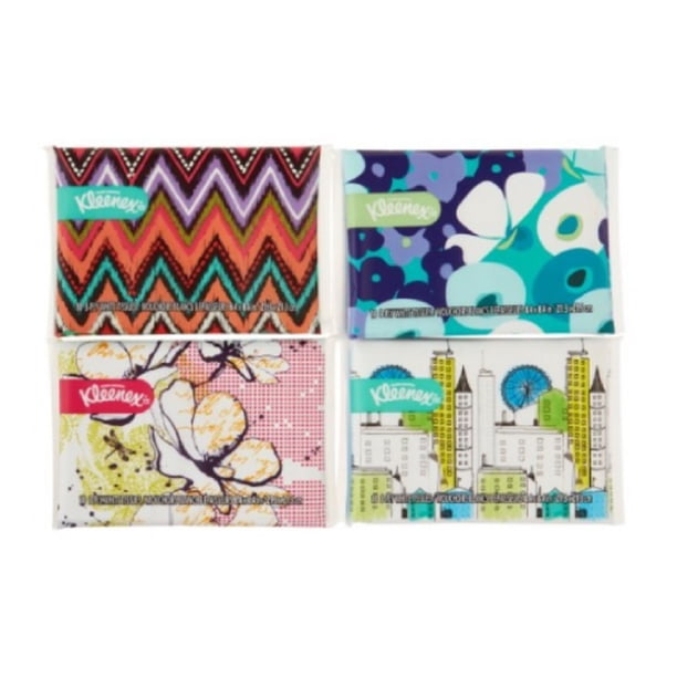 Kleenex Slim Pack pañuelos faciales 10 unidades de 3 capas (paquete de 12)