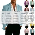 thumbnail image 6 of Tqyyweavej Men's Blazers Slim Fit Two Button Business Casual Suit Jacket Long Sleeve Notch Lapel Suit Sports Coat with Faux Flap Pockets, 6 of 10