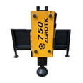 thumbnail image 3 of AGT Hydraulic Post Driver Fence Hammer Pounder for Universal Skid Steer | AGT-PD750-PZ, 3 of 5