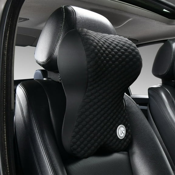 Tgbvmt Car Head Pillow, Ergonomic Neck Pillow, Memory Foam Support Cushion for Car Seats, Comfortable Backrest, Neck Protection for Long Journeys, Easy to Clean for All Car Models