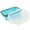 Blue, variant on Collapsible Silicone Bento Box , Food-Grade Silicone Lunch Container with Airtight Lid, Bento Lunch Box Containers