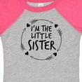 thumbnail image 4 of Inktastic I'm the Little Sister Girls Baby Bodysuit, 4 of 5