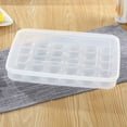 thumbnail image 4 of Stackable Egg Holder for Refrigerator, 30-Grid Egg Container with Lid â Clear Egg Storage Tray for Fridge, Keeps Eggs Fresh, Organized Kitchen & Party Supplies for Easter, Thanksgiving, 4 of 9
