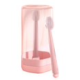 thumbnail image 1 of Cepillo de infantil de 2 piezas con limpiador de lengua limpia, de silicona suave antideslizante para bebés recién nacidos de Rosa Sunnimix Limpiador de lengua, 1 of 8