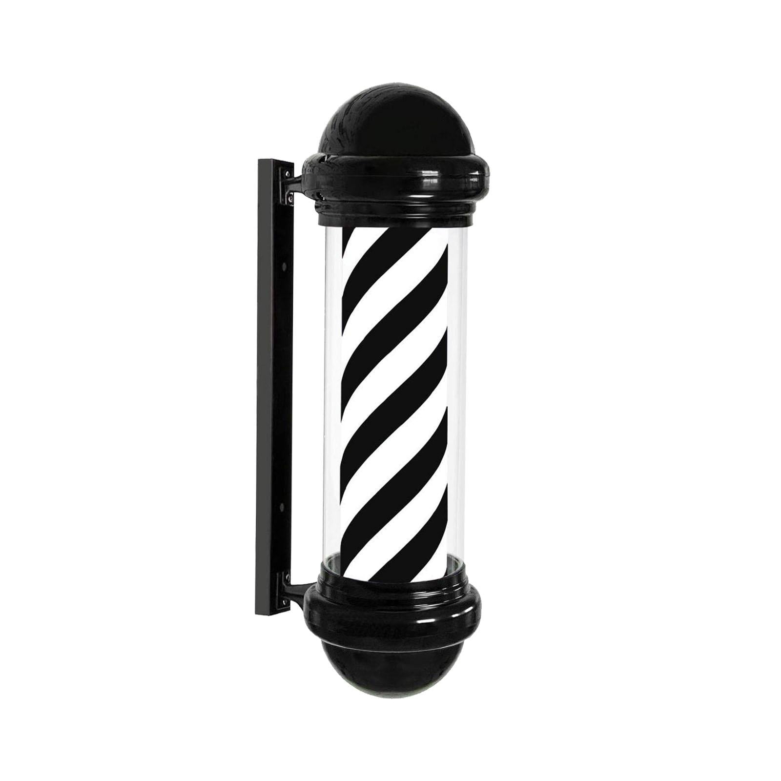 hito_eo　新品 OUTDOOR PRODUCTS for SALON Tachiuwa Barber Pole Light Barber Shop Rotating Light Easy