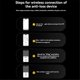 thumbnail image 2 of Mini Smart N Tag Wireless Luggage Tracker Works with for Black, 2 of 5