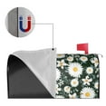 thumbnail image 5 of Bingfone White Daisies and Bee Magnetic Mailbox Cover Standard Size for Garden Yard Outdoor Decorations-21x18 in, 5 of 9