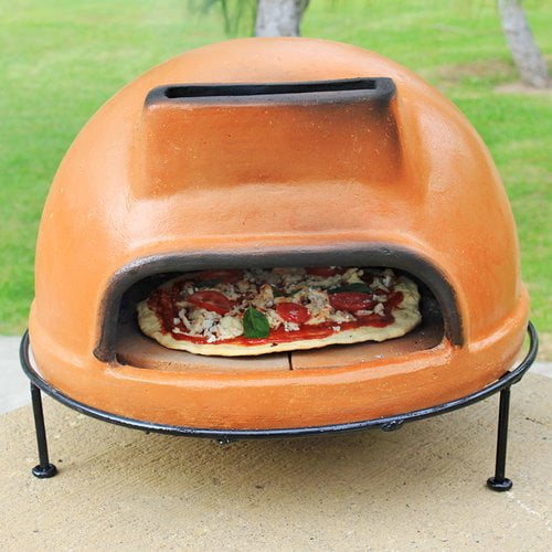 Outdoor Pizza Oven Wood Burning Fired Terracotta Clay Brick Table