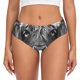 thumbnail image 1 of Balery Geometric Bull Design Ropa Interior de Algodón para Mujer con Dibujo – Braguitas Cómodas y Elásticas, Estilo Clásico-Small, 1 of 6