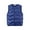 Navy Blue, variant on Esaierr 2-10Y Kids Toddler Boys Girls Winter Cotton Vest Jacket Puffer Vest Outerwear Sleeveless Down Cotton Waistcoat Vest Coat Solid Color Down Vest