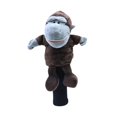 thumbnail image 3 of Funda de cabeza de palo de golf con forma de animal, regalo de golfista de peluche, funda de madera que reemplaza a la elegante chimpancés, 3 of 9