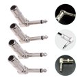 thumbnail image 2 of Shisuyan 4pcs 90 Degree Right Angle Plug Replacement Electric Guitar Connection Wire Plugs, 2 of 9