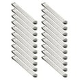 thumbnail image 1 of IMENGL Clearance! Delayuji Measuring Tool Ruler Stainless Hemming Clips 3'' 20Pcs Sewing Clips Ruler Steel Sets Pinning Marking Home Diy One Size Silver, 1 of 9