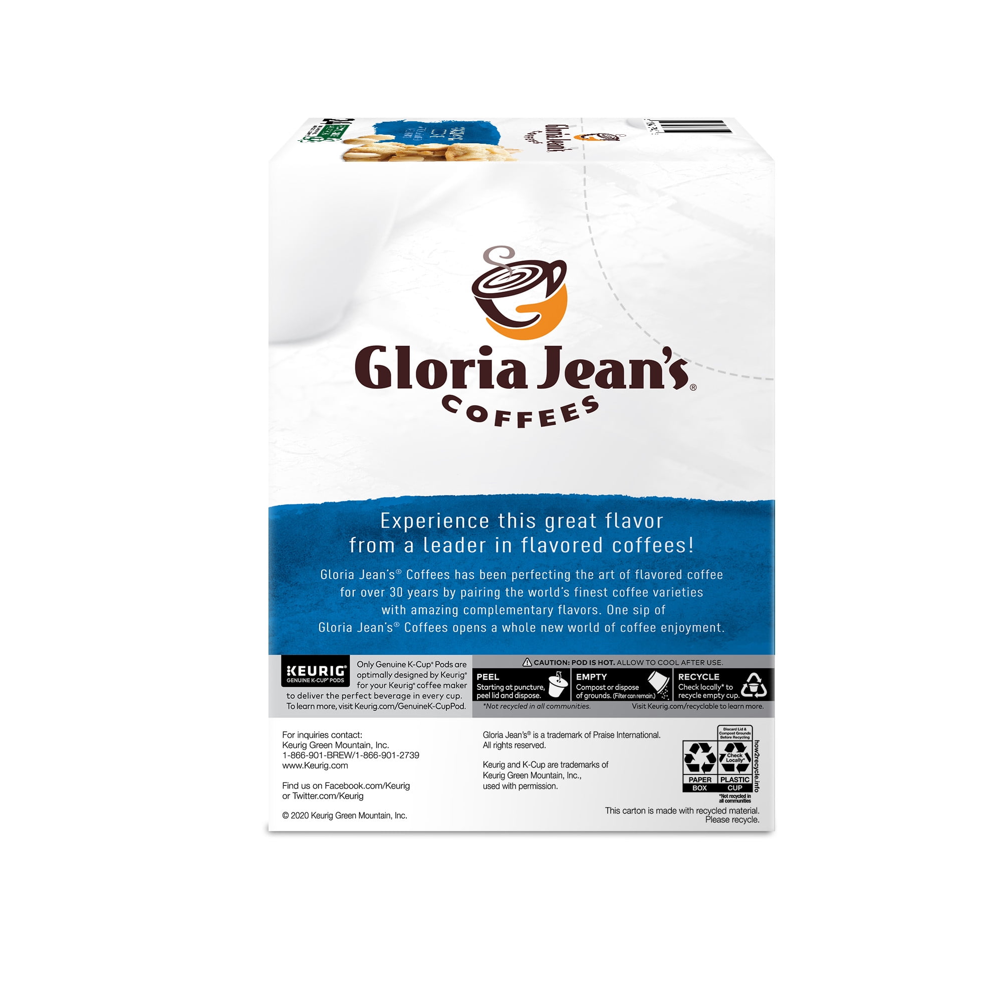 Gloria jean's macadamia cookie cheap coffee