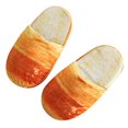 thumbnail image 1 of Dsseng Pantoufles Pain Adulte Automne Hiver Pantoufles Chaudes Maison Pantoufles à Enfiler Mousse à Mémoire de Forme Pantoufles Confortables Douces d'Intérieur, 1 of 4