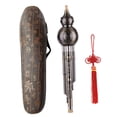 thumbnail image 1 of MERIGLARE Flute Professional Handmade Traditional Instrument with Case Gourd Flute Chinese c key, 1 of 7