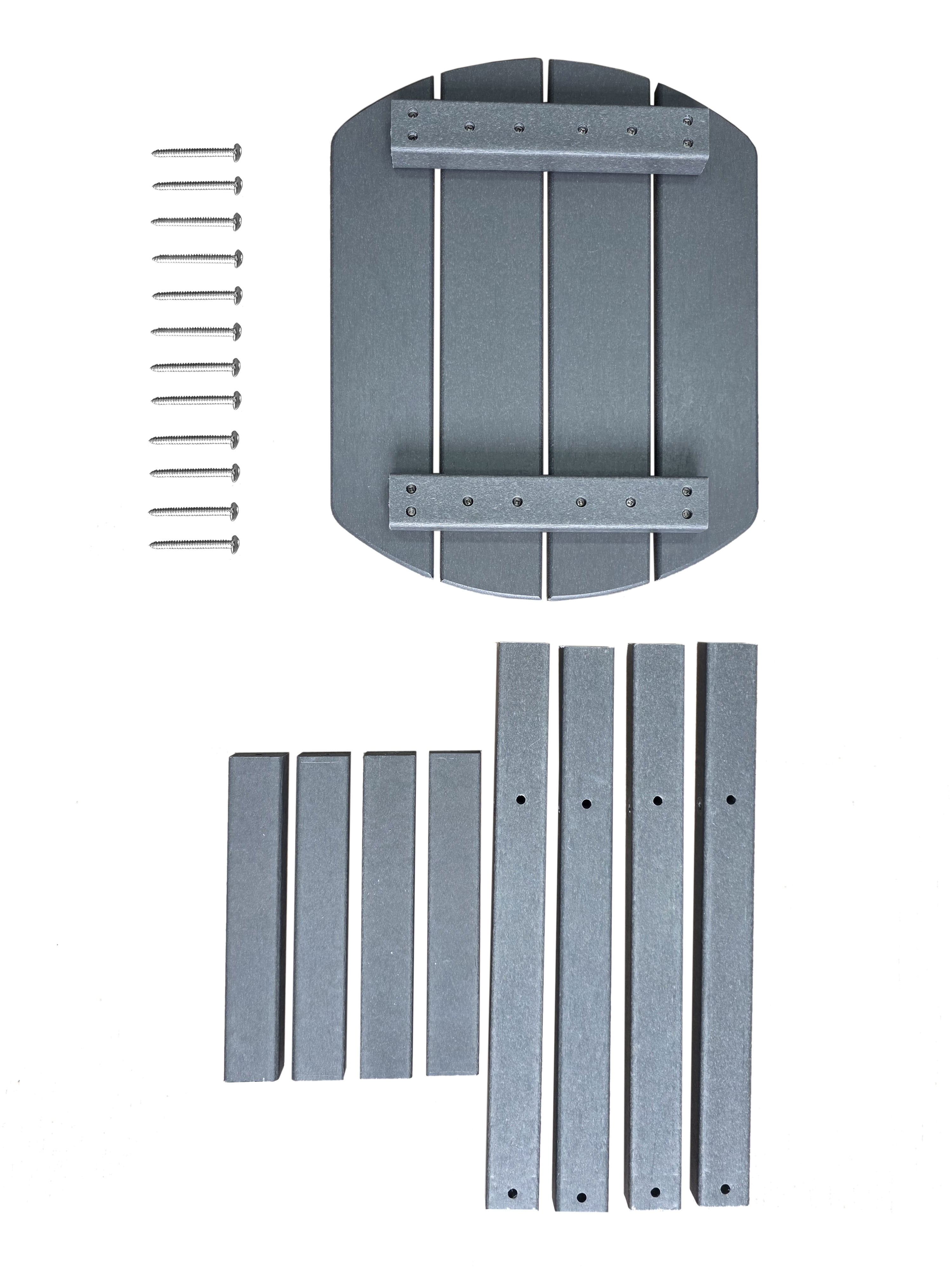 Outdoor Side Table, Patio Side Table, HDPE End Tables for Backyard Pool Porch Garden Lawn