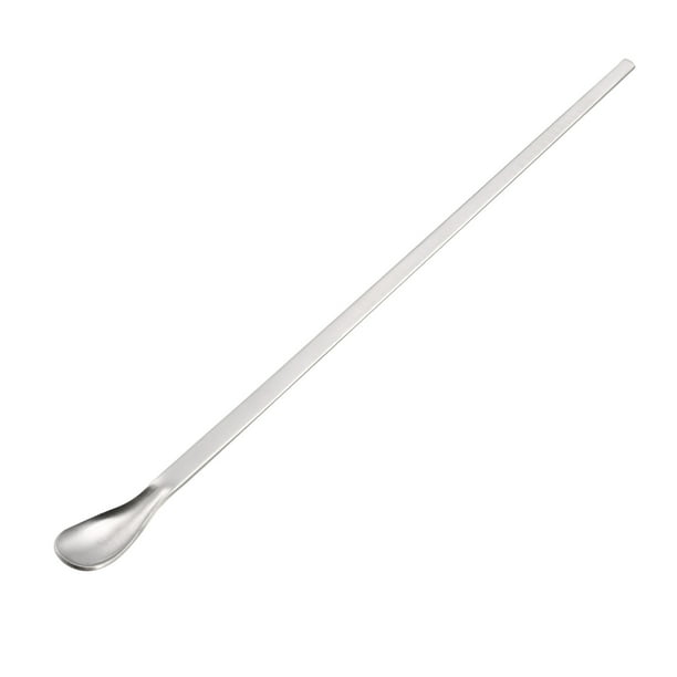 Sampling Spoons 260mm Long Handle Stainless Steel Lab Reagent Scoops