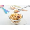 thumbnail image 6 of Exzact Children Flatware 6pcs Stainless Steel Silverware Set - Engraved Dog Cat Bunny Design, 6 of 8