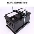thumbnail image 4 of Adjustable Battery Tray Set for Car with Durable Steel Material Black Color 1 Sets, 4 of 8