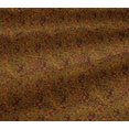 thumbnail image 4 of oneOone Cotton Jersey Brown Fabric Batik Fabric For Sewing Printed Craft Fabric By The Yard 58 Inch Wide, 4 of 4