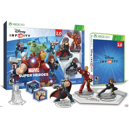 Disney INFINITY: Marvel Super Heroes (2.0 Edition) Video Game Starter Pack - Xbox (Best Superhero Games For Xbox 360)