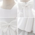 thumbnail image 6 of IDOPIP Flower Girls Bowknot Tutu Dress for Kids Baby Wedding Birthday Party Baptism Formal Dresses, 6 of 9