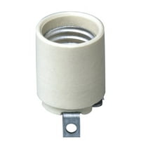 Leviton Keyless Porcelain Lamp Fixture Socket 250 V Medium Pack of 10