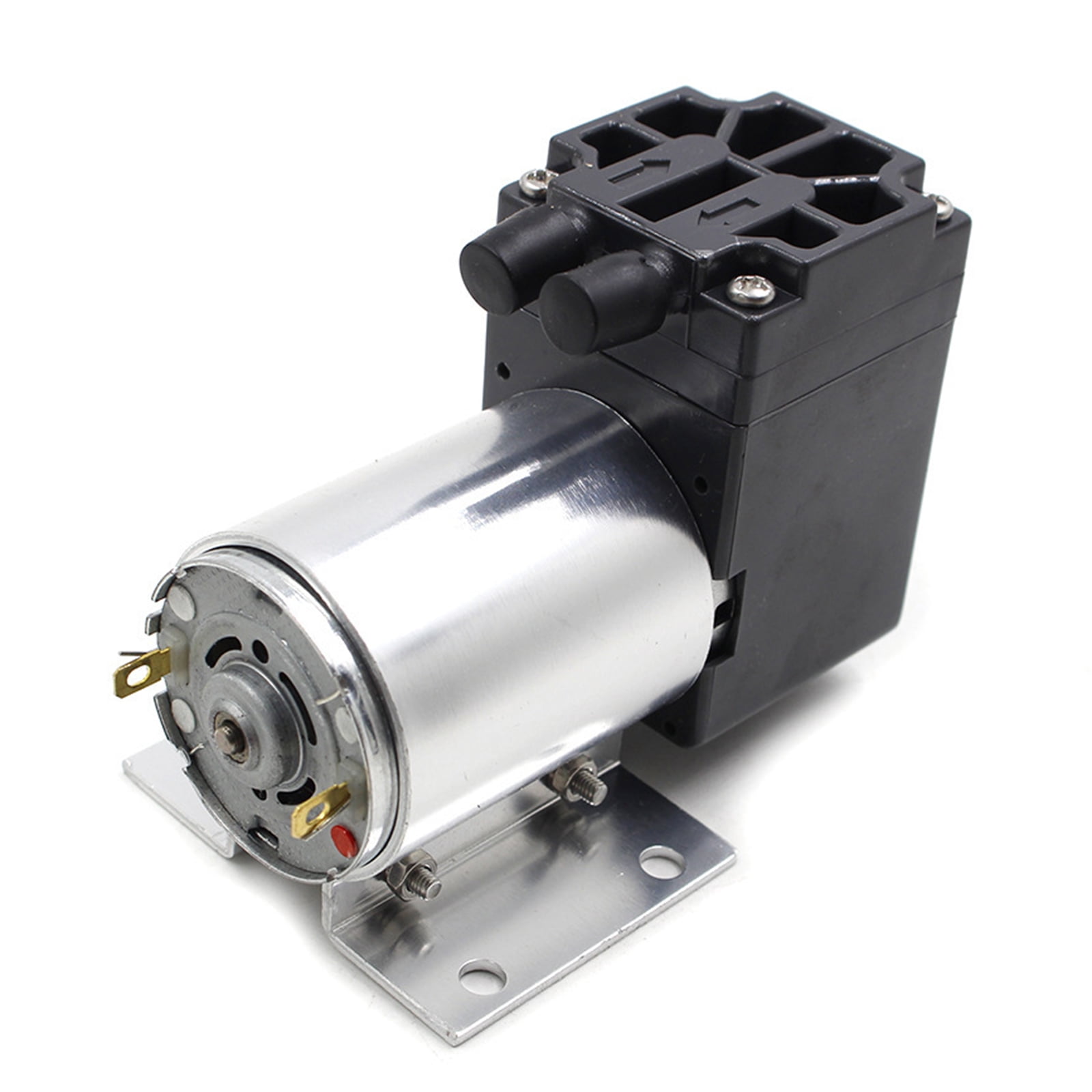 High Efficiency 65-120Kpa 12V Miniature Vacuum Pumps 5L/Minutes Flows Rate for Vehicle Maintenance Aeromodelling