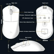 Darmoshark M3 Optical Esports Gaming Mouse Wireless Bluetooth 3-Mode 26000 DPI PAM3395 TTC Microswitch Mice For Computer Laptop PC
